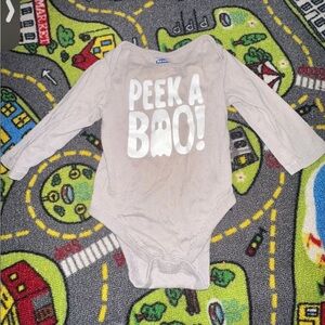 Old Navy Peek A Boo! Kids Bodysuit - Beige